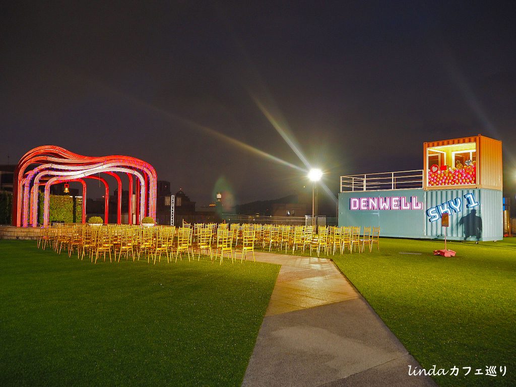 大直典華 DENWELL SKY 1 婚禮日 城市中的空中花園 打造有趣互動、浪漫可愛的美式戶外婚禮! Dress code 2019主流色溫暖黃白
