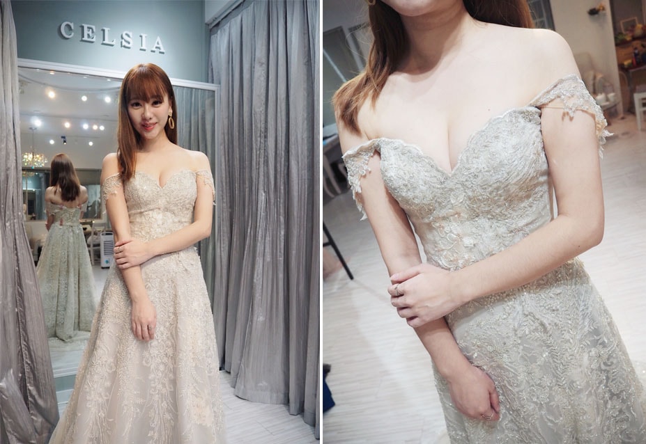 賽西亞手工婚紗 「我的命定禮服就是這件!」專屬給每位新娘的超顯瘦禮服 紙片女孩vs厚片女孩款大公開