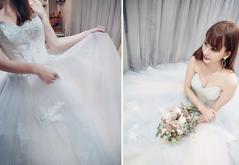 賽西亞手工婚紗 「我的命定禮服就是這件!」專屬給每位新娘的超顯瘦禮服 紙片女孩vs厚片女孩款大公開
