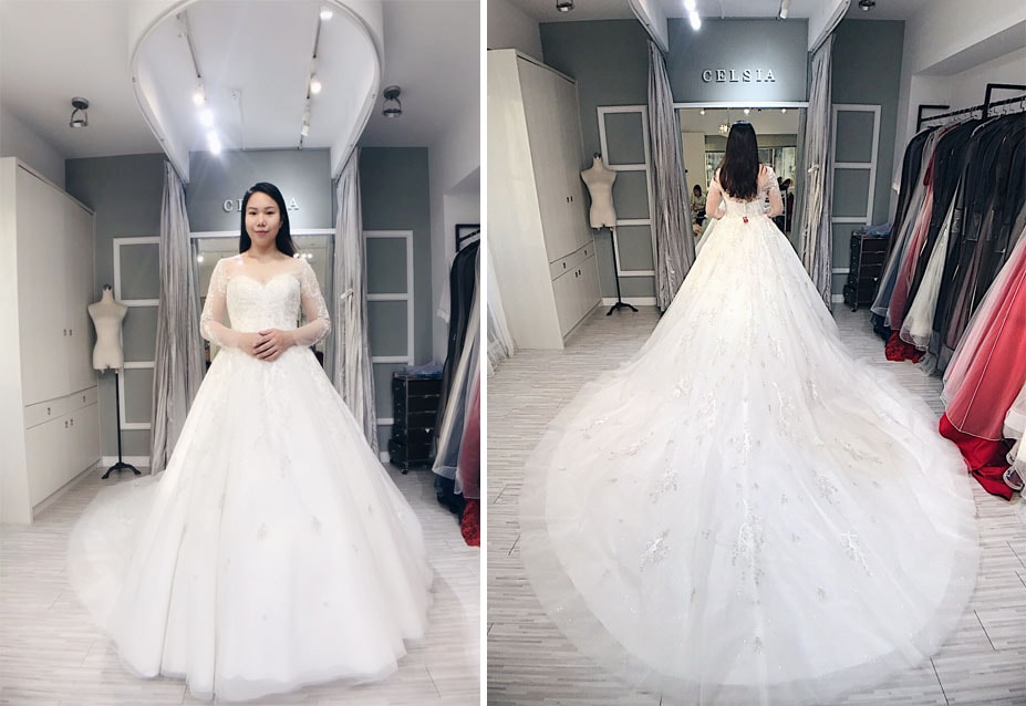 賽西亞手工婚紗 「我的命定禮服就是這件!」專屬給每位新娘的超顯瘦禮服 紙片女孩vs厚片女孩款大公開