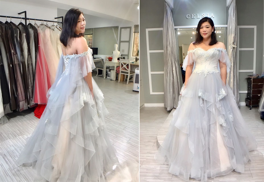 賽西亞手工婚紗 「我的命定禮服就是這件!」專屬給每位新娘的超顯瘦禮服 紙片女孩vs厚片女孩款大公開
