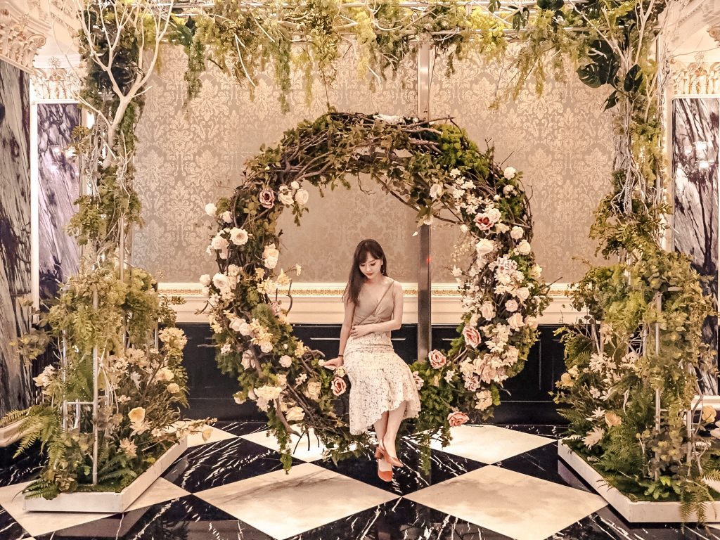 新莊典華西式光廊證婚儀式,一次滿足海外婚禮夢!美式浪漫花圈鞦韆,巴洛克的歐洲古堡婚宴