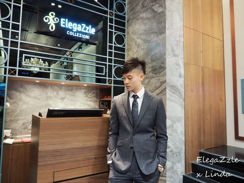 EZ 西服打造帥老公的西裝全訂製挑選守則!ElegaZzle 價格公開透明、3D人體掃描APP、紅外線雷射精準測量