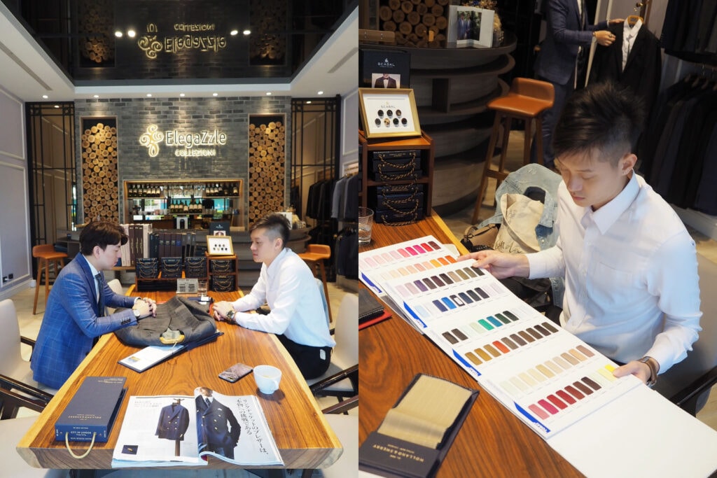 EZ 西服打造帥老公的西裝全訂製挑選守則!ElegaZzle 價格公開透明、3D人體掃描APP、紅外線雷射精準測量