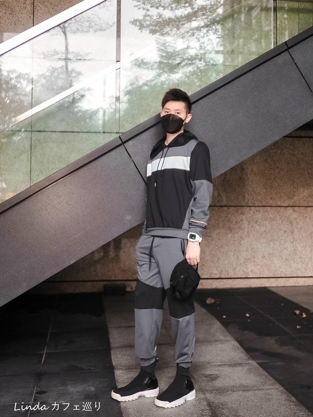 VOUX 冬季拼接套裝 情侶穿搭舒適透氣、抗菌除臭001.jpg VOUX 冬季拼接套裝 情侶穿搭舒適透氣、抗菌除臭001.jpg