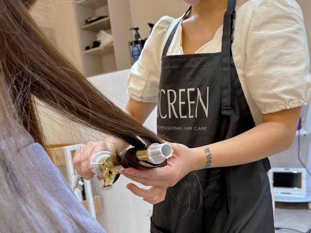 新北新店染髮推薦《洞鏡 salon》頂級質感沙龍,搭配 DA