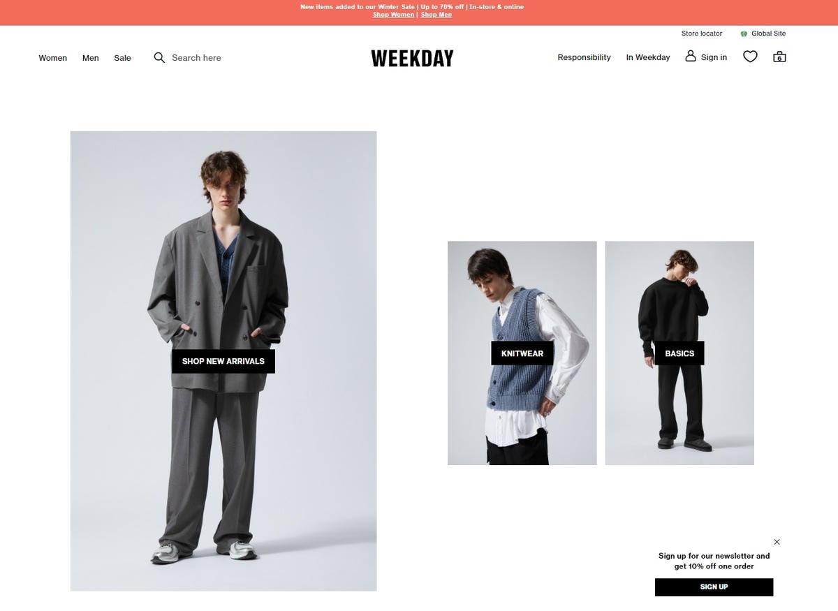 瑞典品牌《Weekday》購物穿搭以簡約款式為基礎,H&M 瑞典品牌《Weekday》購物穿搭以簡約款式為基礎,H&M
