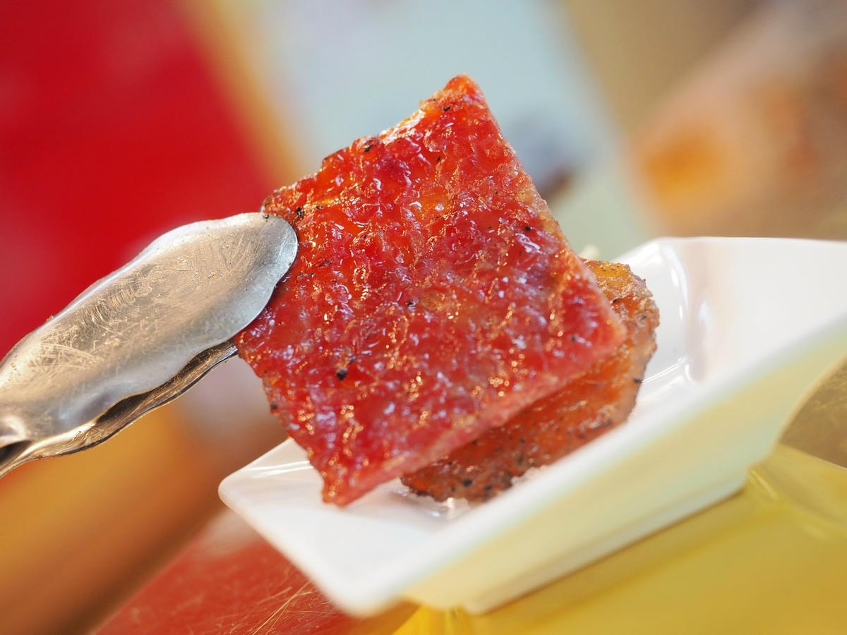 中秋伴手禮推薦《美珍香》雙連店必買新鮮手烤出爐:金錢豬肉乾
