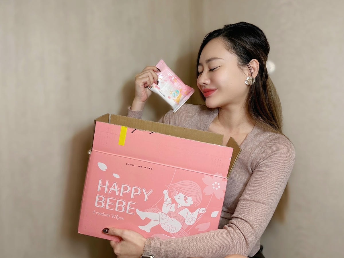私密清潔紙巾多福《HAPPYBEBE》女性專屬的私密肌專用