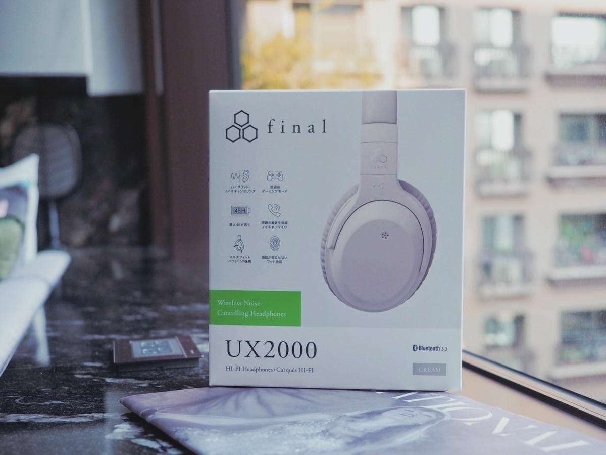 日本 Final UX2000 混合降噪耳機,美型頭戴式耳機 日本 Final UX2000 混合降噪耳機,美型頭戴式耳機