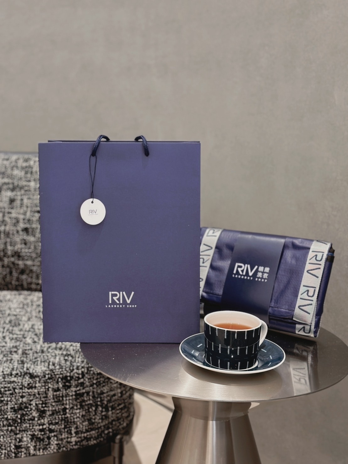 台北衣物送洗推薦《 RIV精緻洗衣 》大直樂群門市專人免費