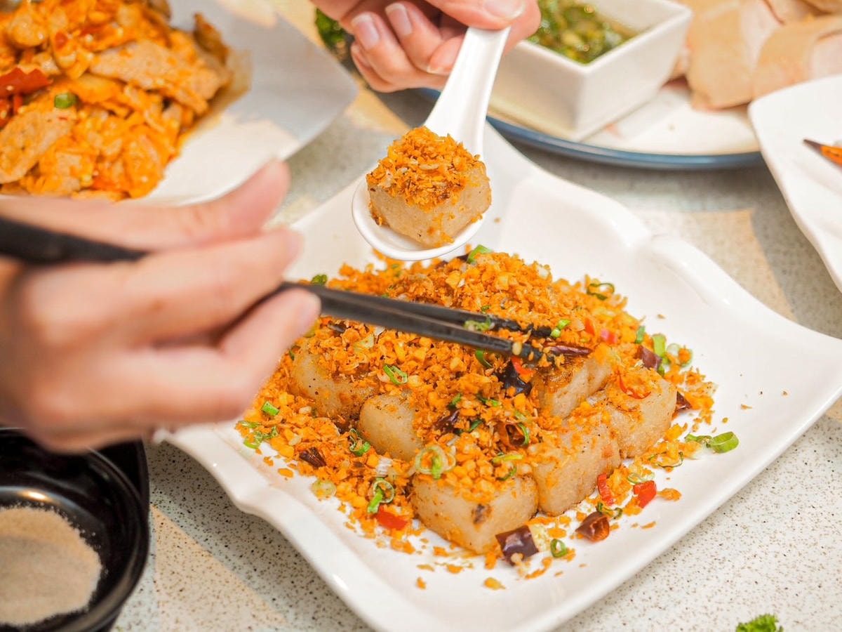雙北母親節餐廳推薦《宸軒園粵菜海鮮》中興店新店必吃招牌荔茸 雙北母親節餐廳推薦《宸軒園粵菜海鮮》中興店新店必吃招牌荔茸