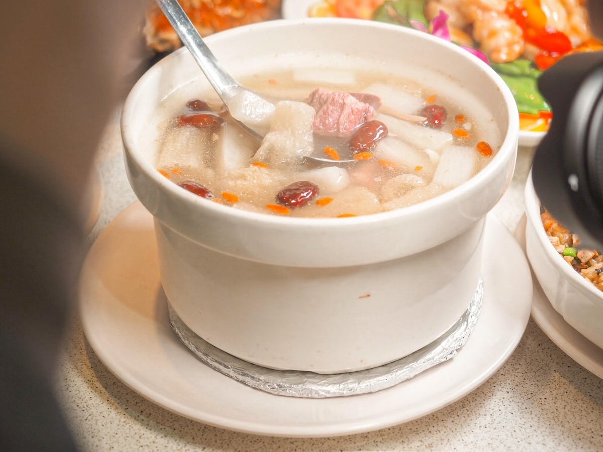雙北母親節餐廳推薦《宸軒園粵菜海鮮》中興店新店必吃招牌荔茸 雙北母親節餐廳推薦《宸軒園粵菜海鮮》中興店新店必吃招牌荔茸
