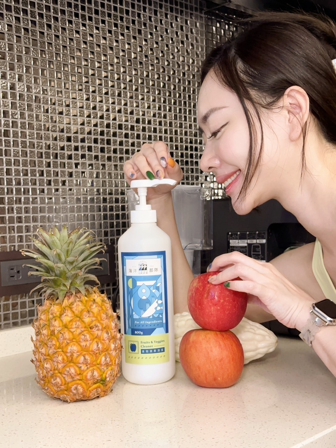 廚房安心推薦《海洋部隊》蔬果清潔!礦物配方省水清除殘留農噴, 廚房安心推薦《海洋部隊》蔬果清潔!礦物配方省水清除殘留農噴,