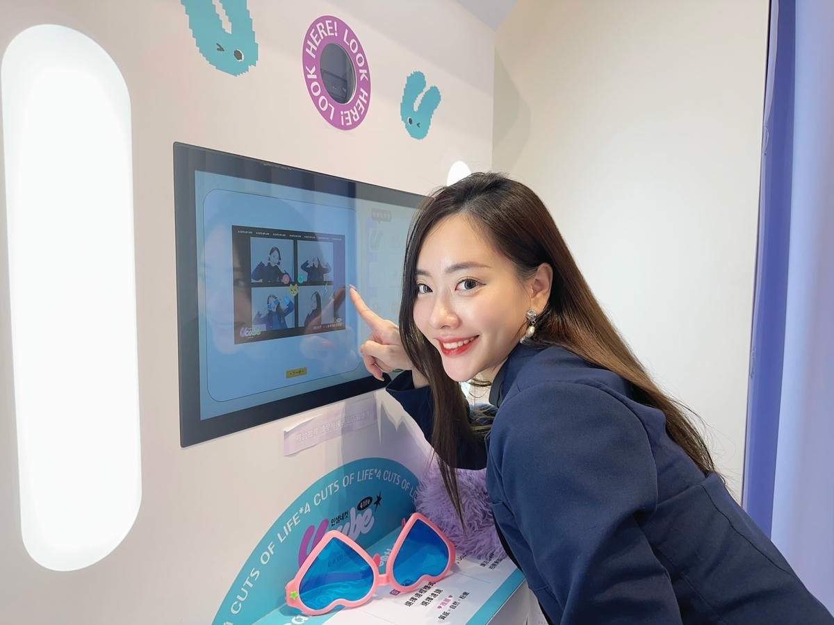 台中一中《U-cube韓式拍貼機》潮流推薦必拍俯拍機台!提供