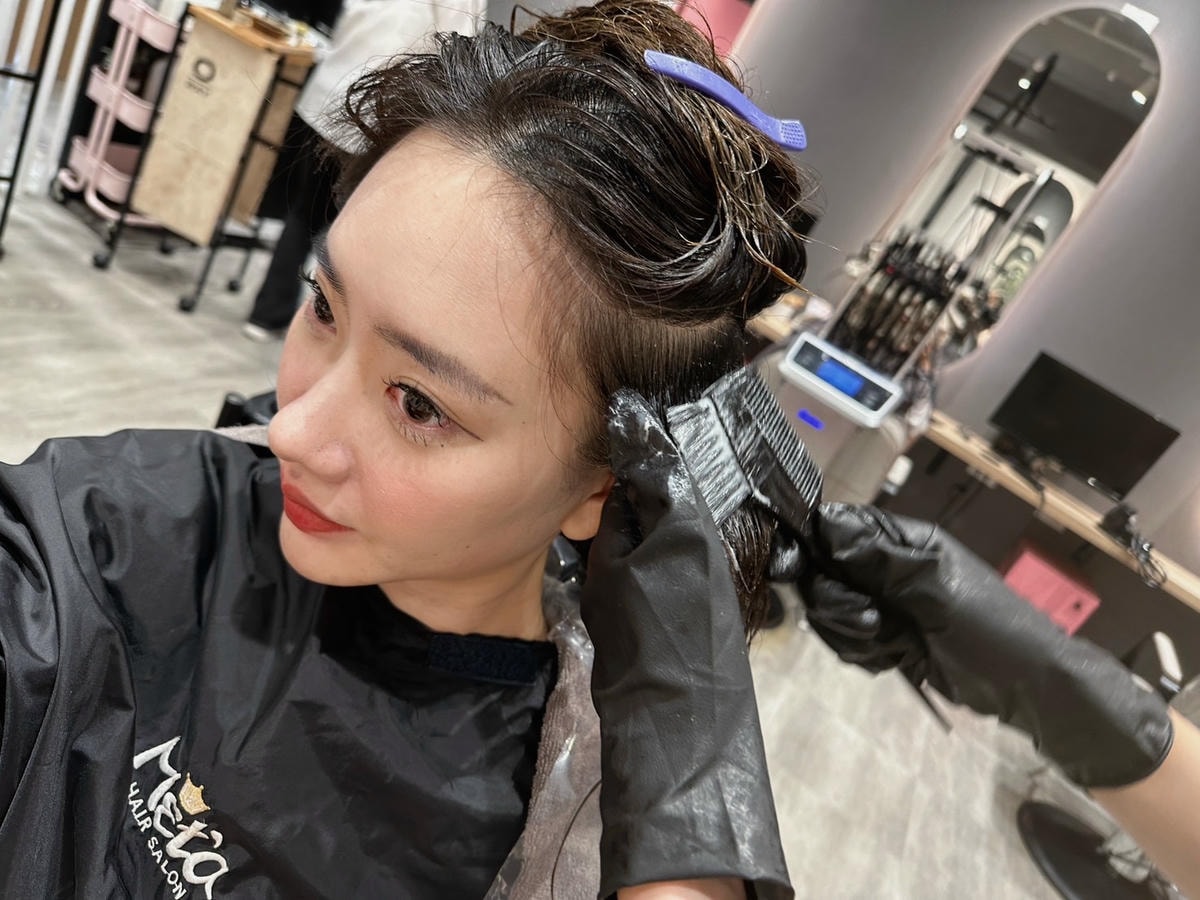台北南港燙髮推薦《Meta hair salon 后》染燙受 台北南港燙髮推薦《Meta hair salon 后》染燙受
