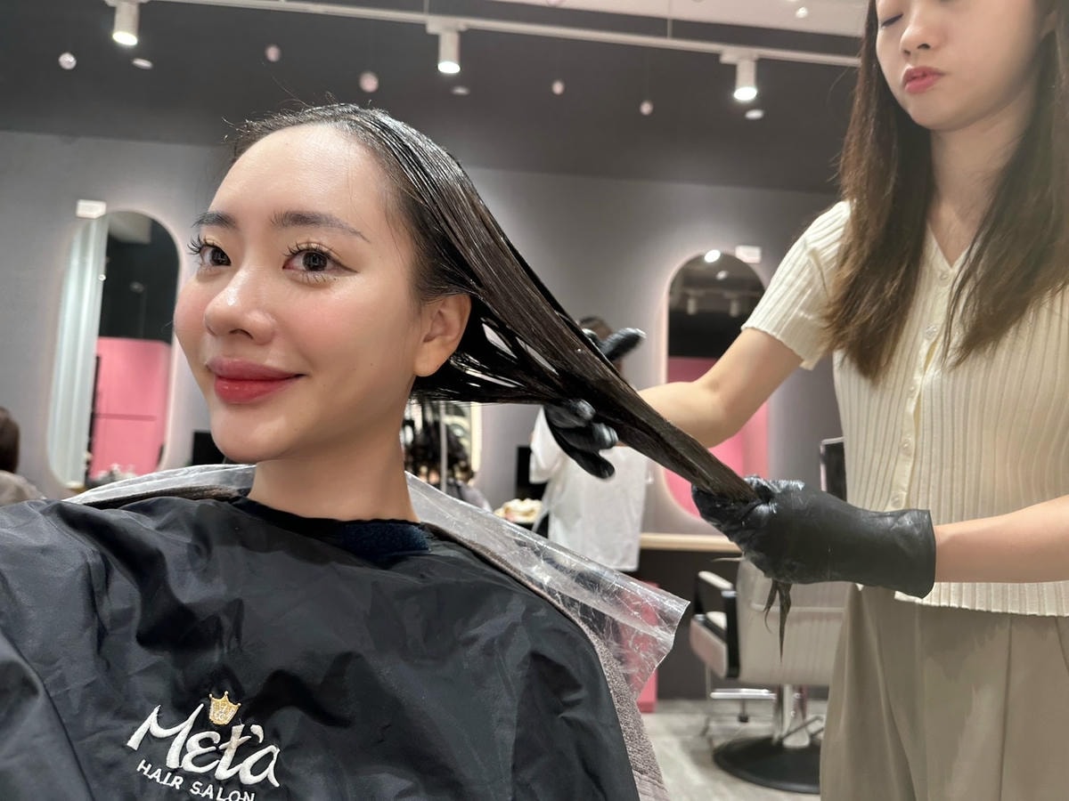 台北南港燙髮推薦《Meta hair salon 后》染燙受 台北南港燙髮推薦《Meta hair salon 后》染燙受