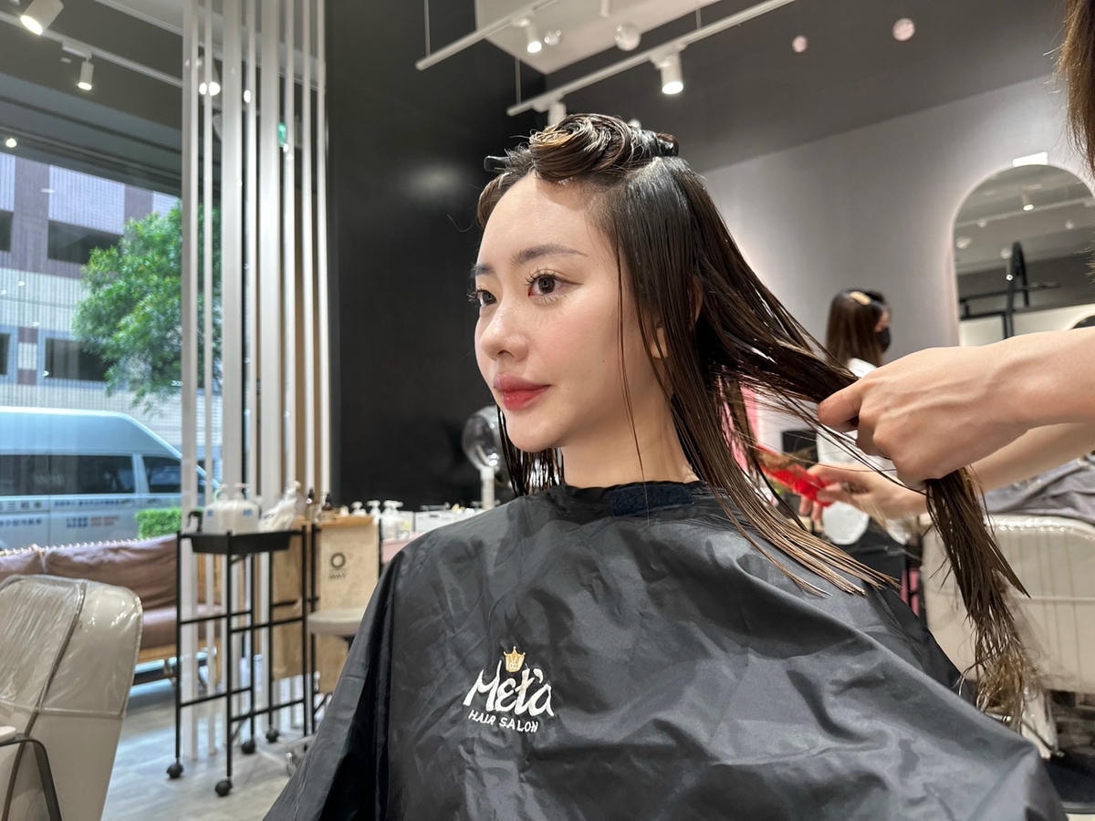 台北南港燙髮推薦《Meta hair salon 后》染燙受 台北南港燙髮推薦《Meta hair salon 后》染燙受
