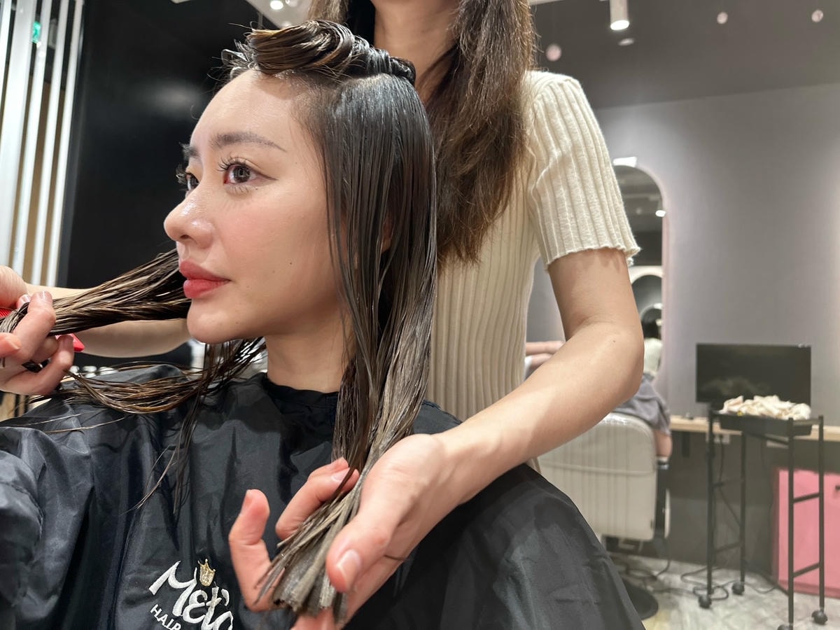 台北南港燙髮推薦《Meta hair salon 后》染燙受 台北南港燙髮推薦《Meta hair salon 后》染燙受