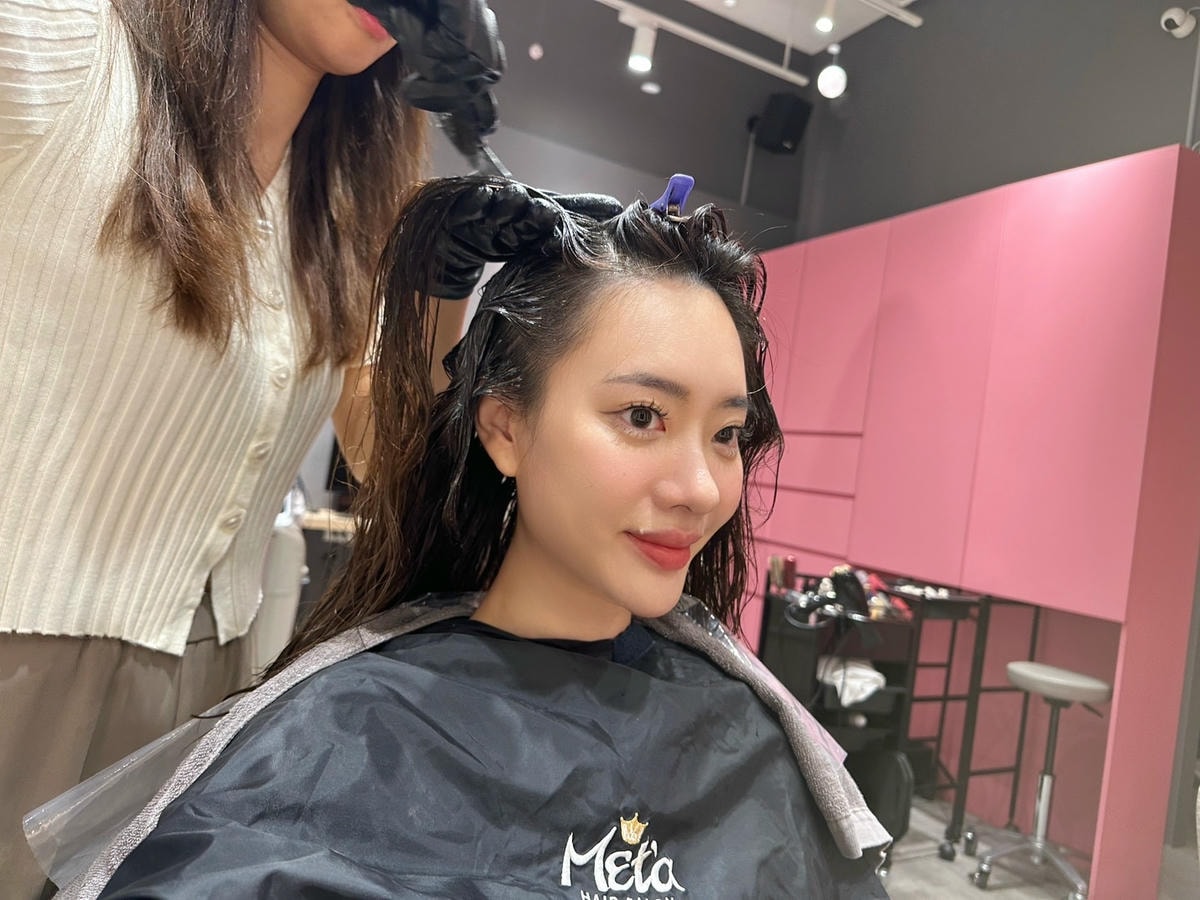 台北南港燙髮推薦《Meta hair salon 后》染燙受 台北南港燙髮推薦《Meta hair salon 后》染燙受