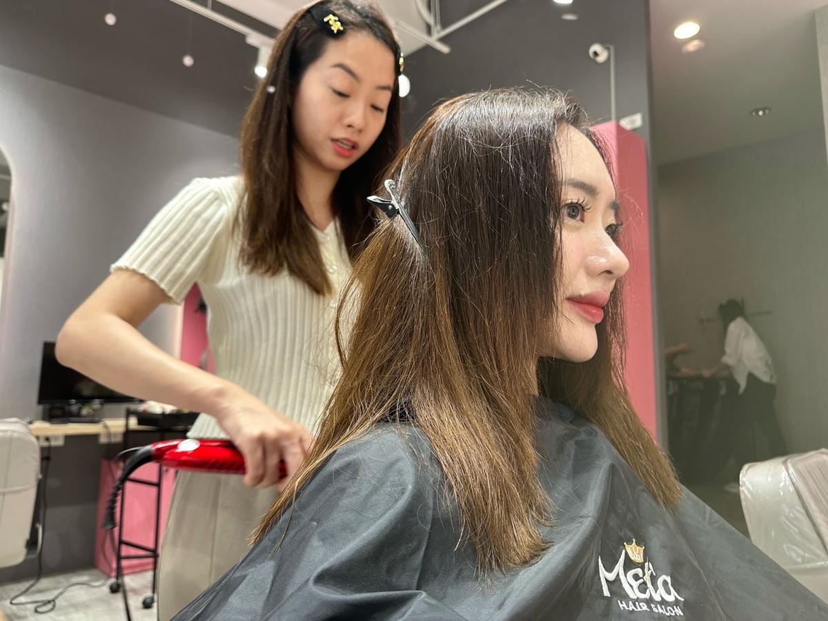 台北南港燙髮推薦《Meta hair salon 后》染燙受 台北南港燙髮推薦《Meta hair salon 后》染燙受