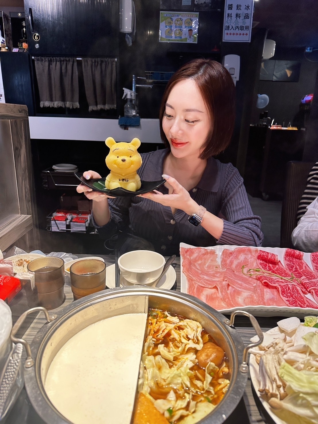 生日優惠餐廳推薦好食多涮涮鍋(雙城店) 這畫面太療癒!泡湯