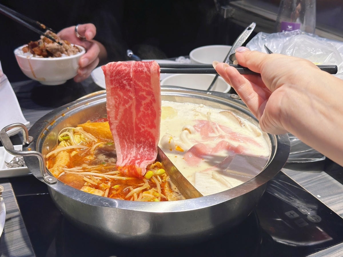 生日優惠餐廳推薦好食多涮涮鍋(雙城店) 這畫面太療癒!泡湯