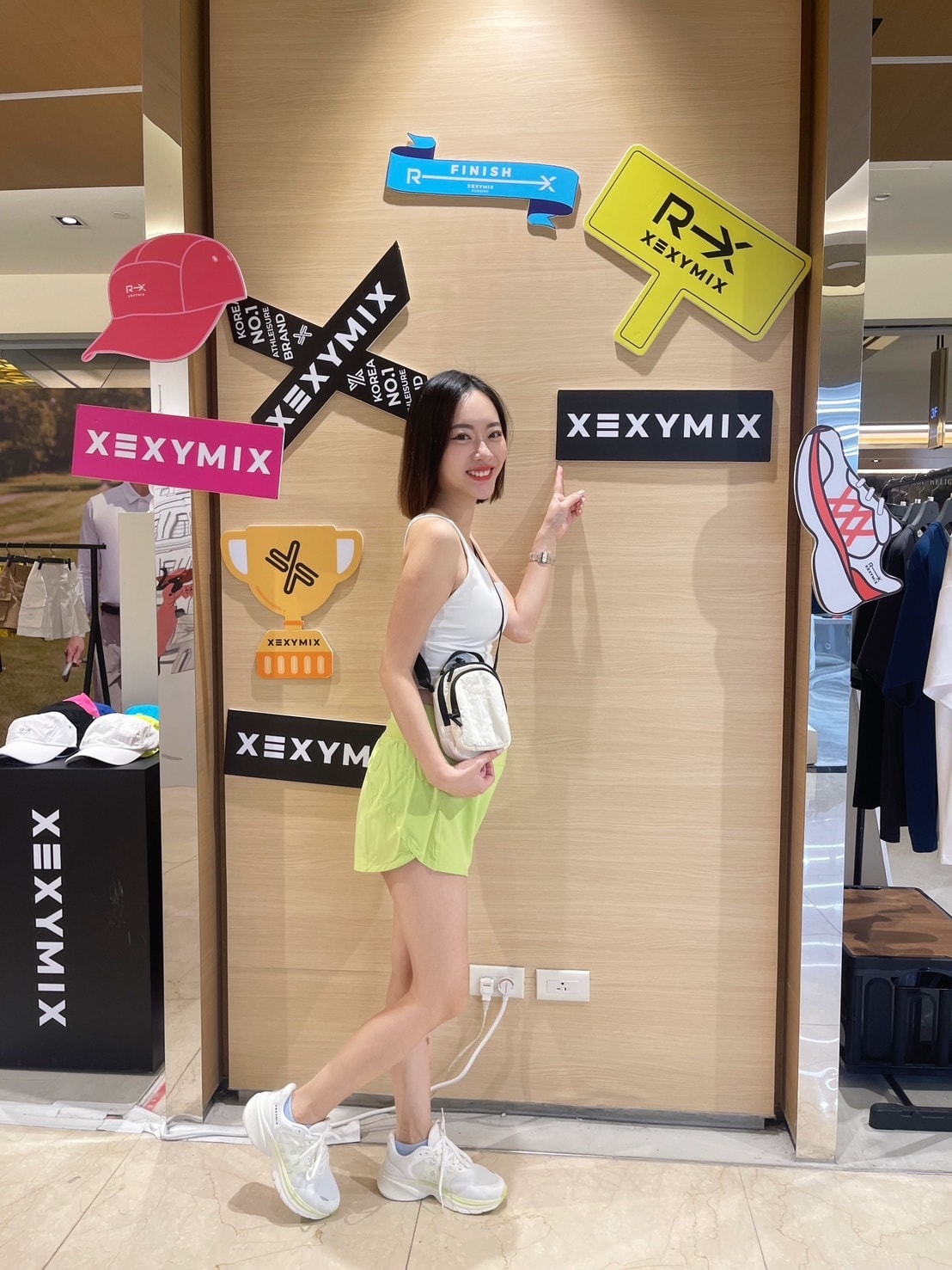 孕婦友善時尚運動服飾微風信義 XEXYMIX Golf 傑
