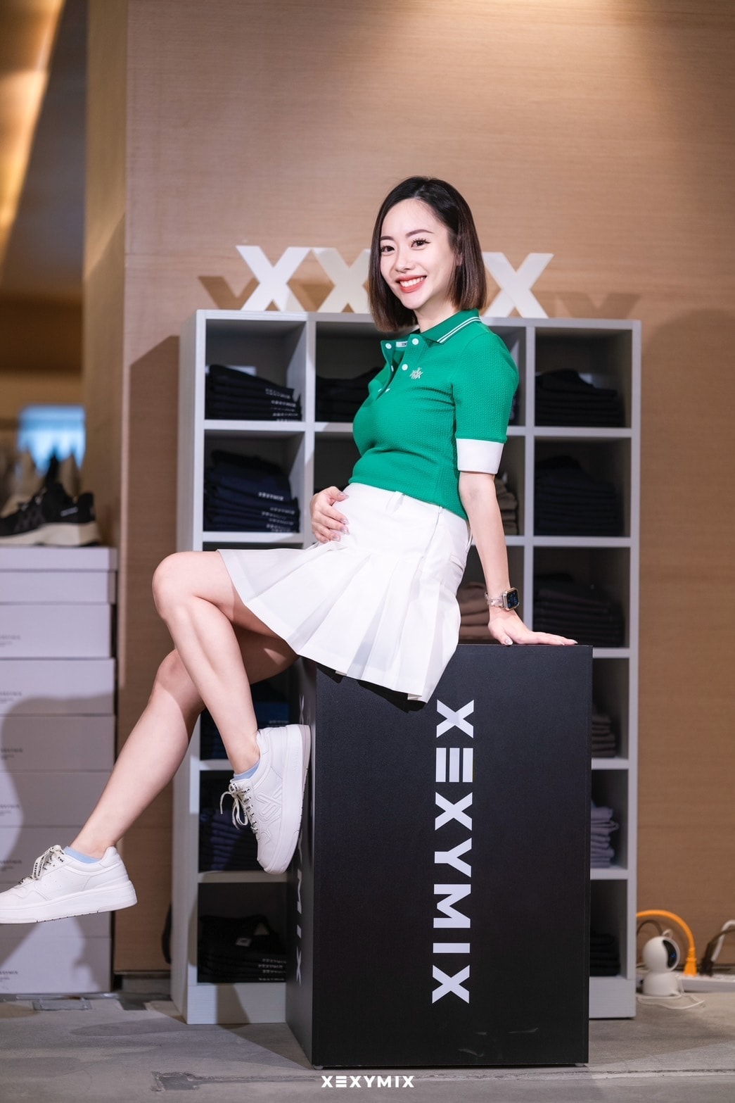 孕婦友善時尚運動服飾微風信義 XEXYMIX Golf 傑