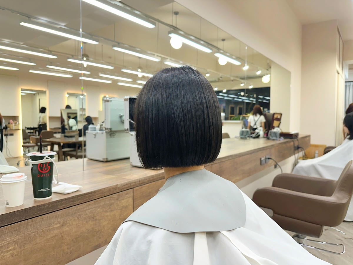 中山區一刀切短髮設計師推薦蘊 YUN SALON 中山店 中山區一刀切短髮設計師推薦蘊 YUN SALON 中山店