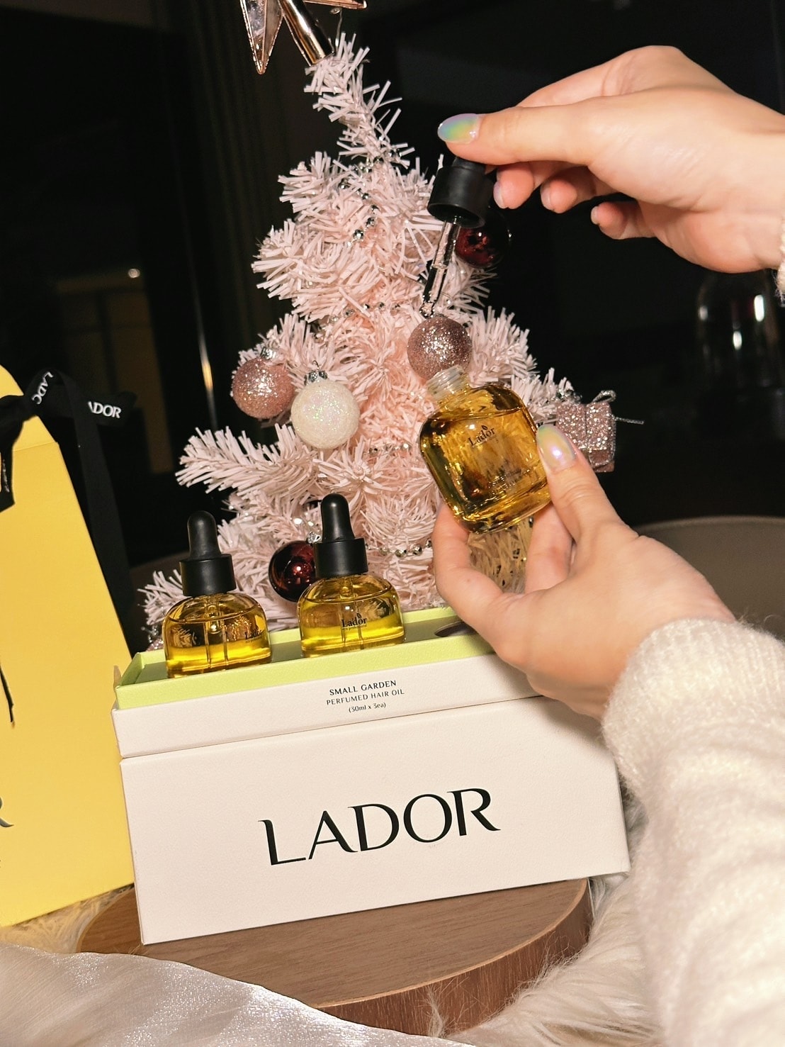 居家沙龍級韓國免沖洗護髮推薦!LADOR 「微光奇蹟精華油組