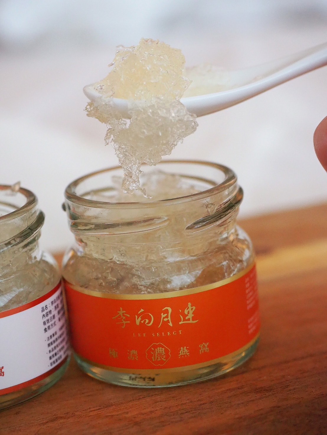 真正的燕窩「李向月連」無糖極濃燕窩,小瓶裝沒有腥味!30天深