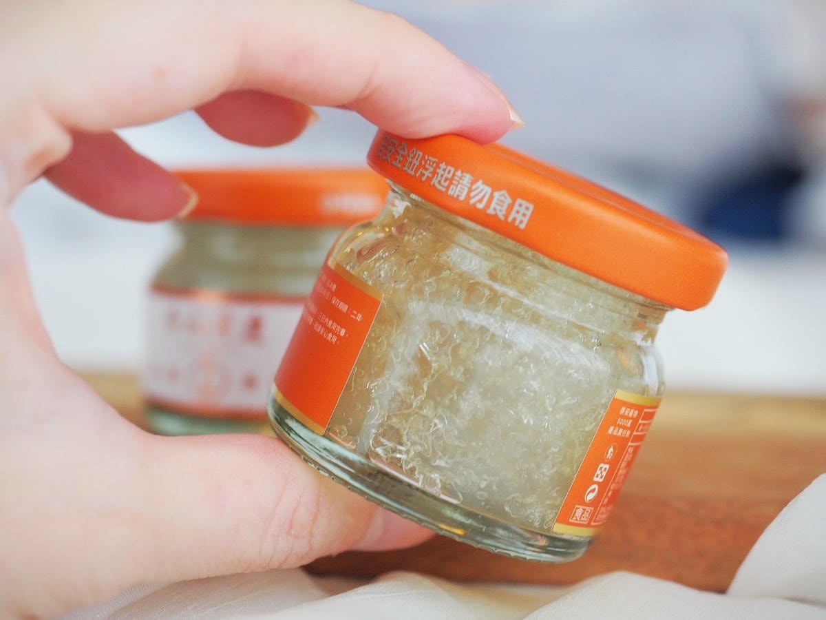 真正的燕窩「李向月連」無糖極濃燕窩,小瓶裝沒有腥味!30天深