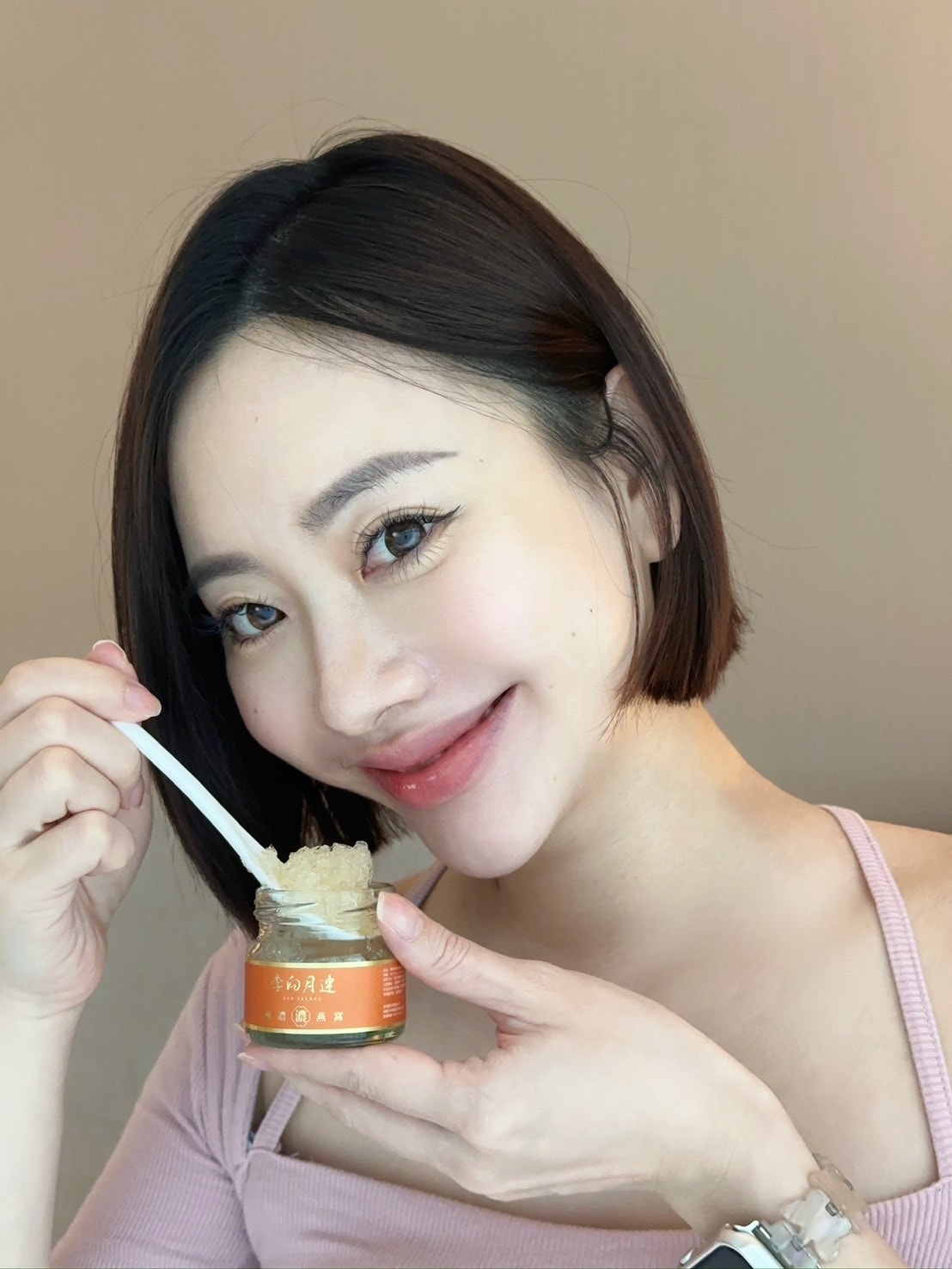 真正的燕窩「李向月連」無糖極濃燕窩,小瓶裝沒有腥味!30天深