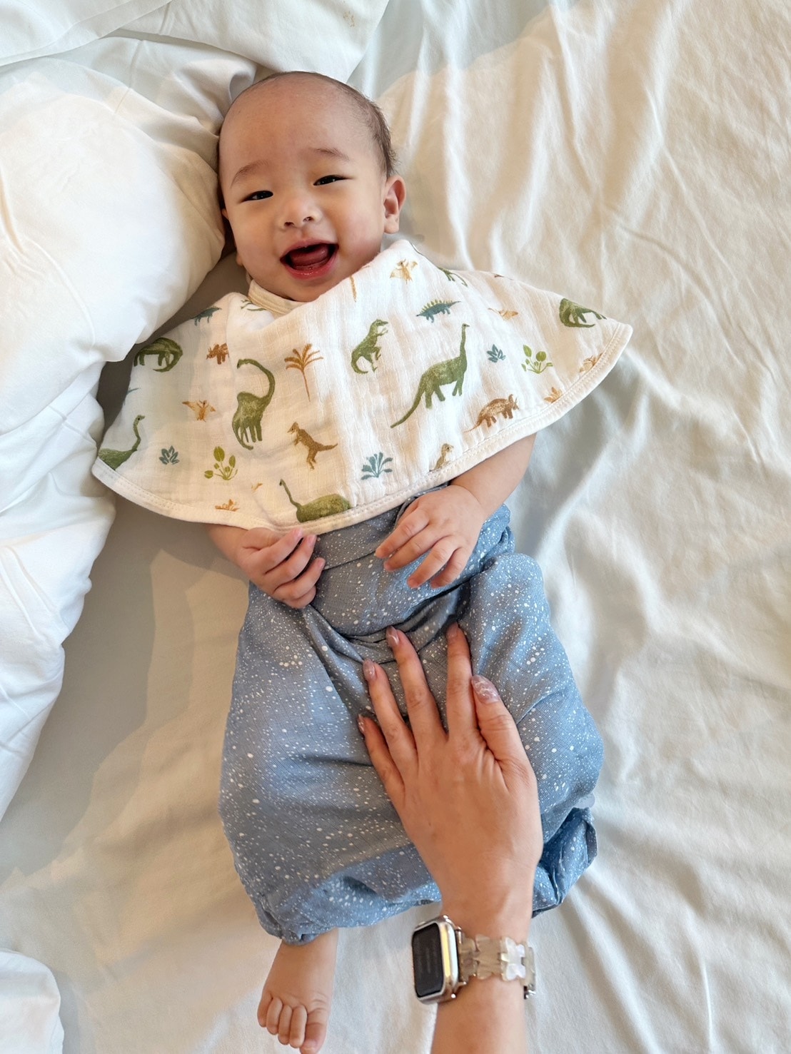 新生兒溢吐奶不怕!過來人狂推美國 Aden&Anais 拍嗝 新生兒溢吐奶不怕!過來人狂推美國 Aden&Anais 拍嗝