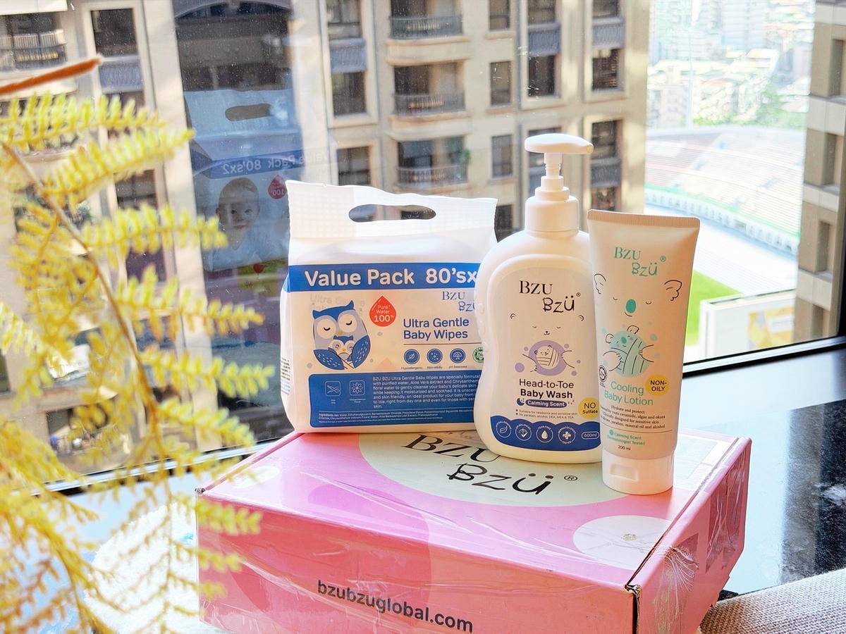 新加坡嬰幼兒洗沐品牌 BZU BZU 舒緩沐浴露+潤膚乳使用 新加坡嬰幼兒洗沐品牌 BZU BZU 舒緩沐浴露+潤膚乳使用