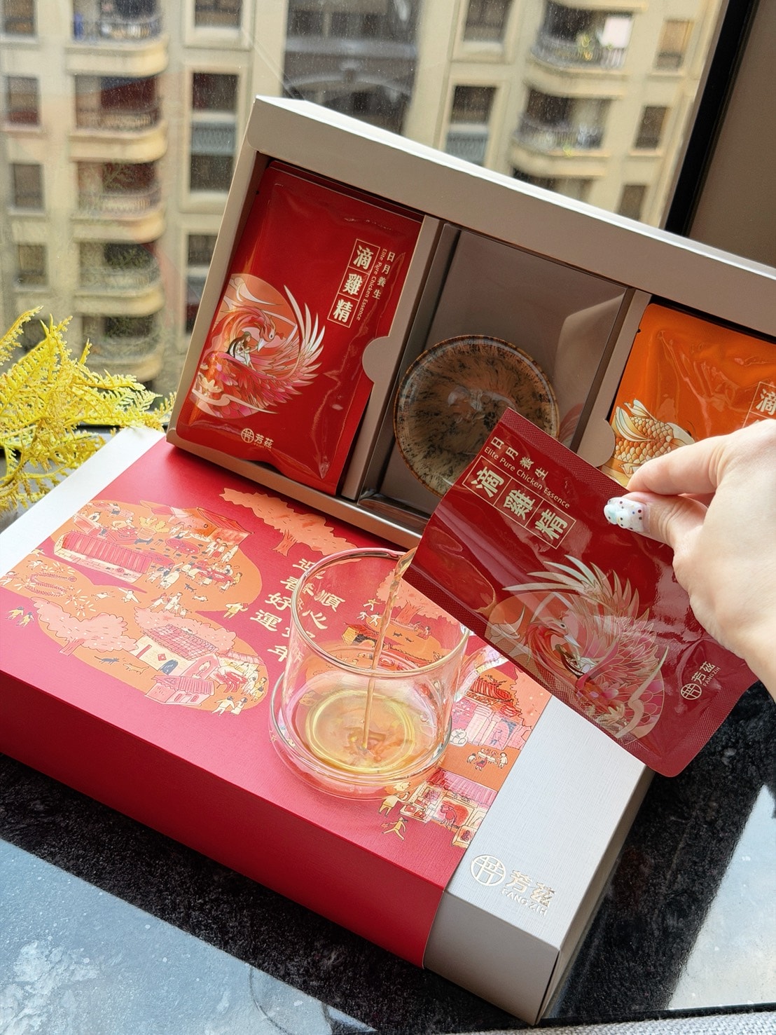 2026 新春送禮首選｜芳茲滴雞精「雞魚饗宴」新春禮盒，養生送禮也能很有儀式感