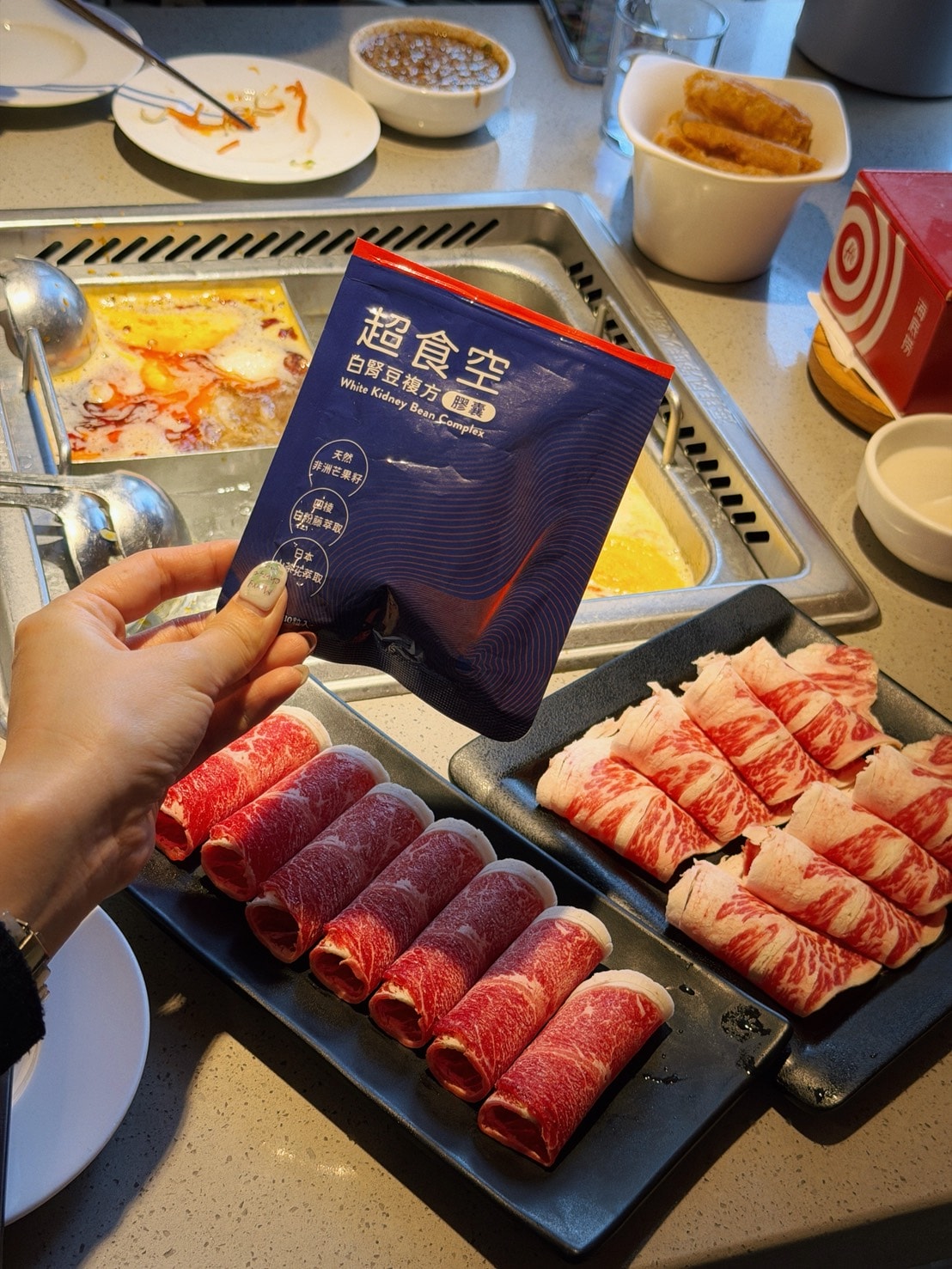 不罪惡的好幫手【人可和白腎豆複方膠囊】，享受每一口美食自由！日常保健選擇