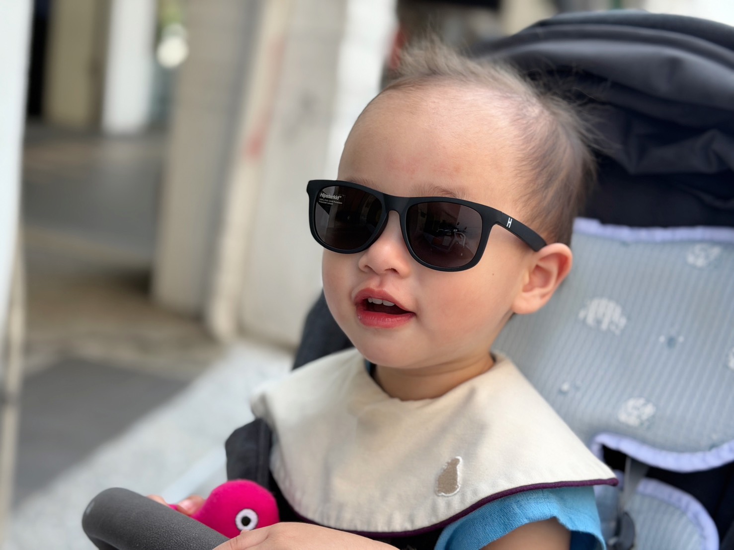 寶寶造型墨鏡推薦｜美國 Hipsterkid 抗 UV 偏光嬰幼兒童太陽眼鏡