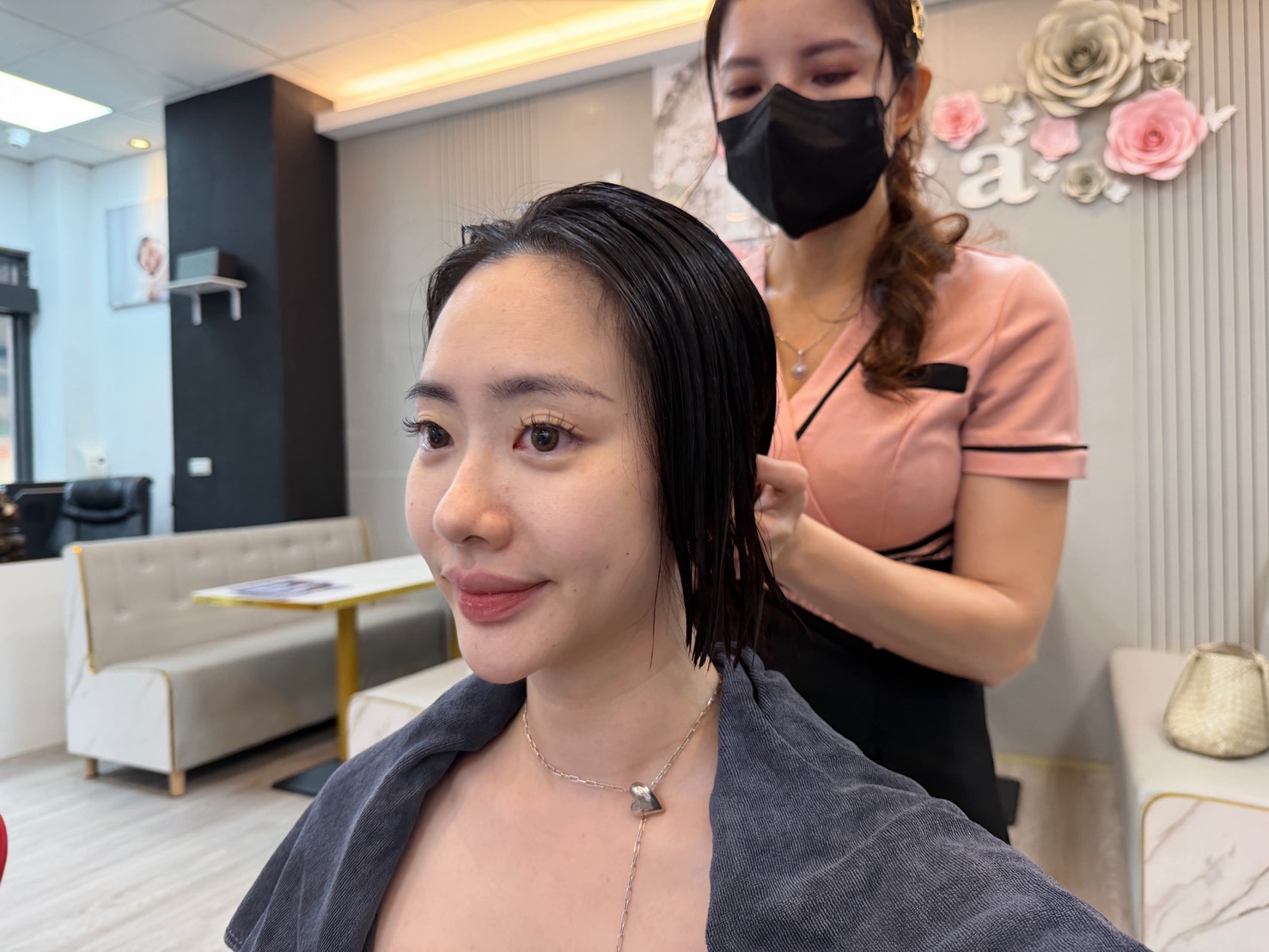 台中越式洗髮推薦｜KIRA HAIR SPA 豪華120分鐘越式洗頭體驗！現刨新鮮小黃瓜面膜，全店使用 Dyson 吹風機