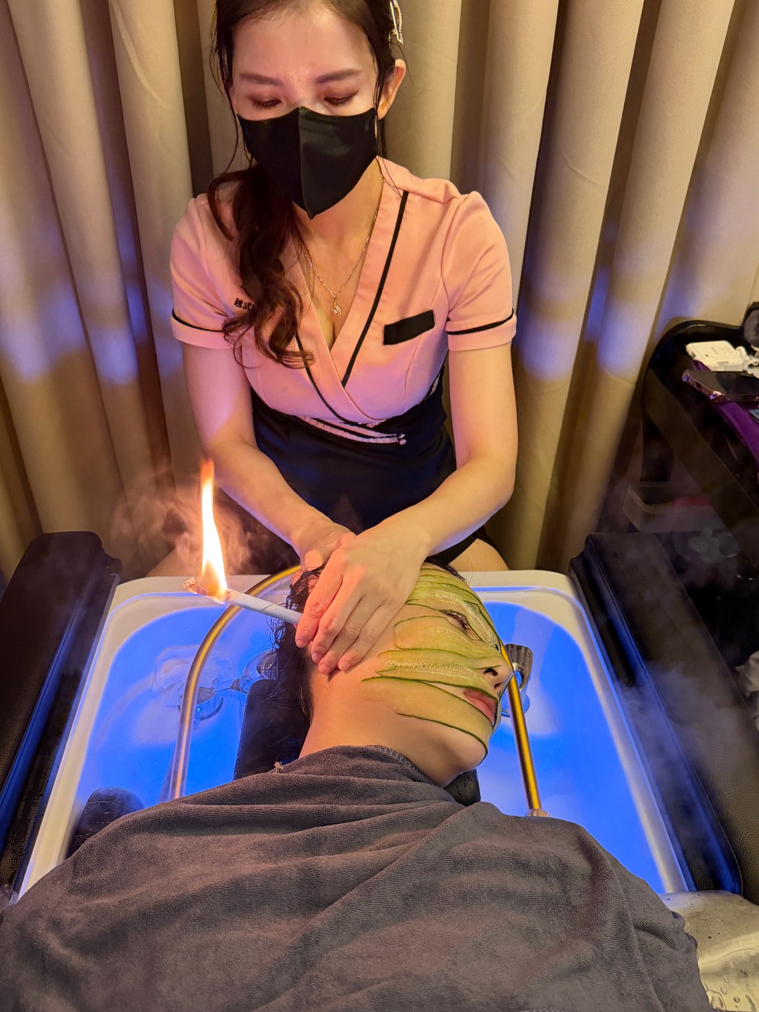 台中越式洗髮推薦｜KIRA HAIR SPA 豪華120分鐘越式洗頭體驗！現刨新鮮小黃瓜面膜，全店使用 Dyson 吹風機